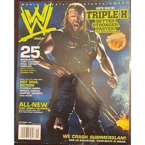 Lot Of 4 WWE Wrestling Magazine's